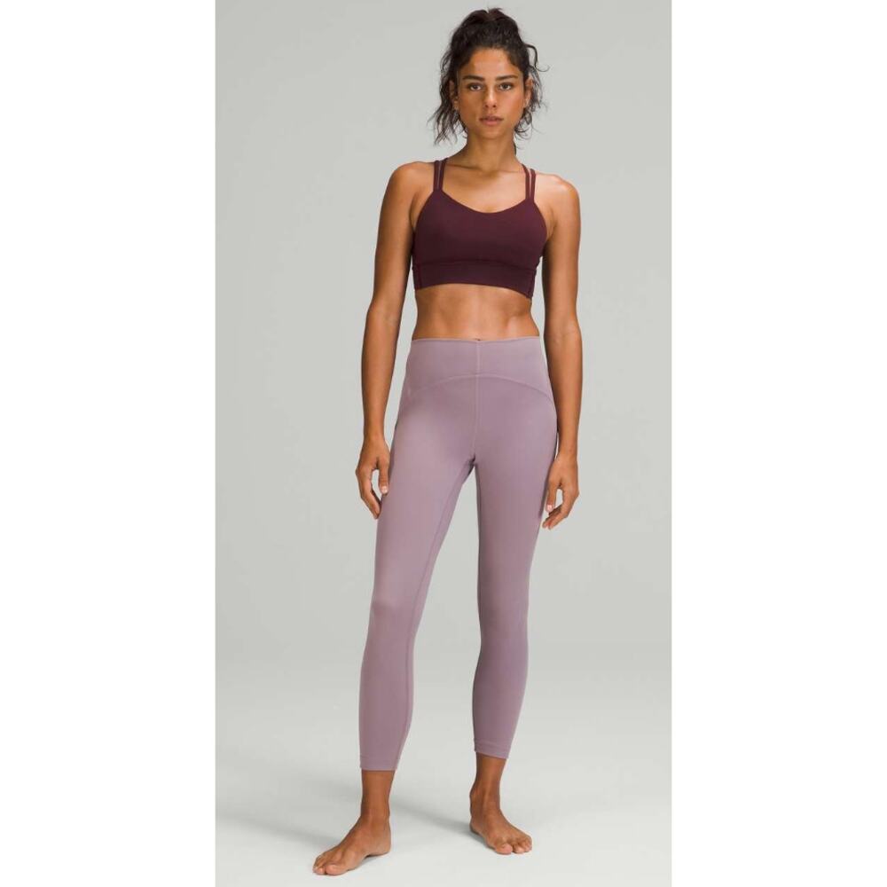 Lululemon Instill High Rise Tight 25 Violet Verbena Womens 8